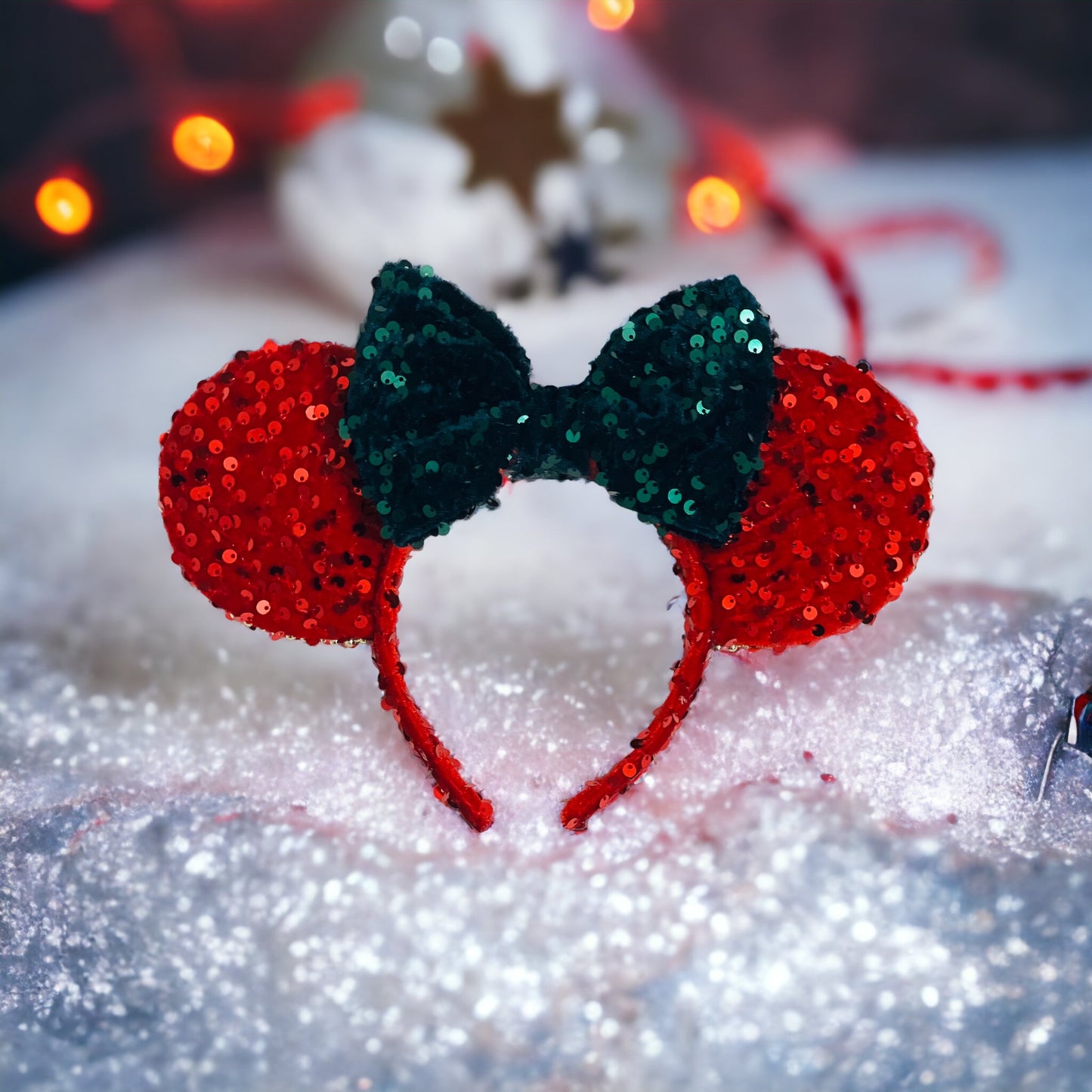 Christmas Red and Green Headband