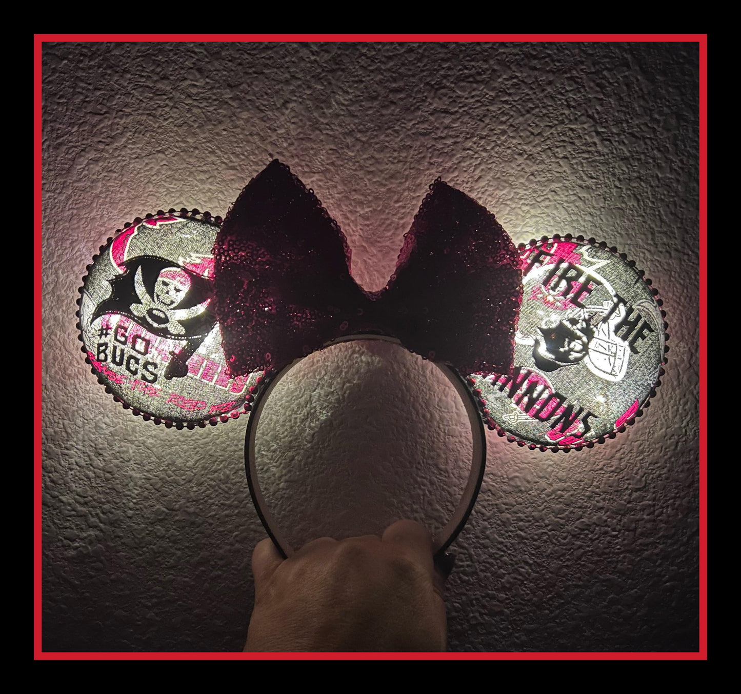Football Inspired Light Up Headband