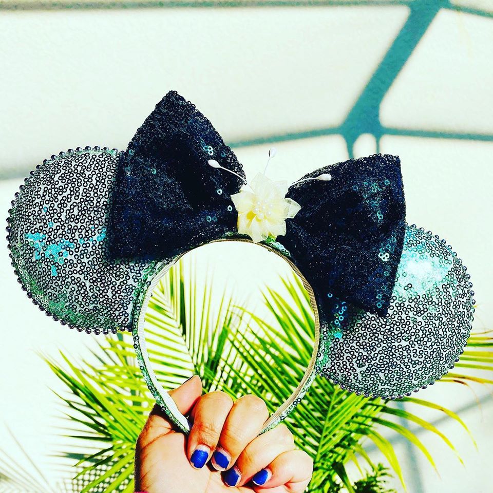 Frog Princess Inspired Sequin Headband