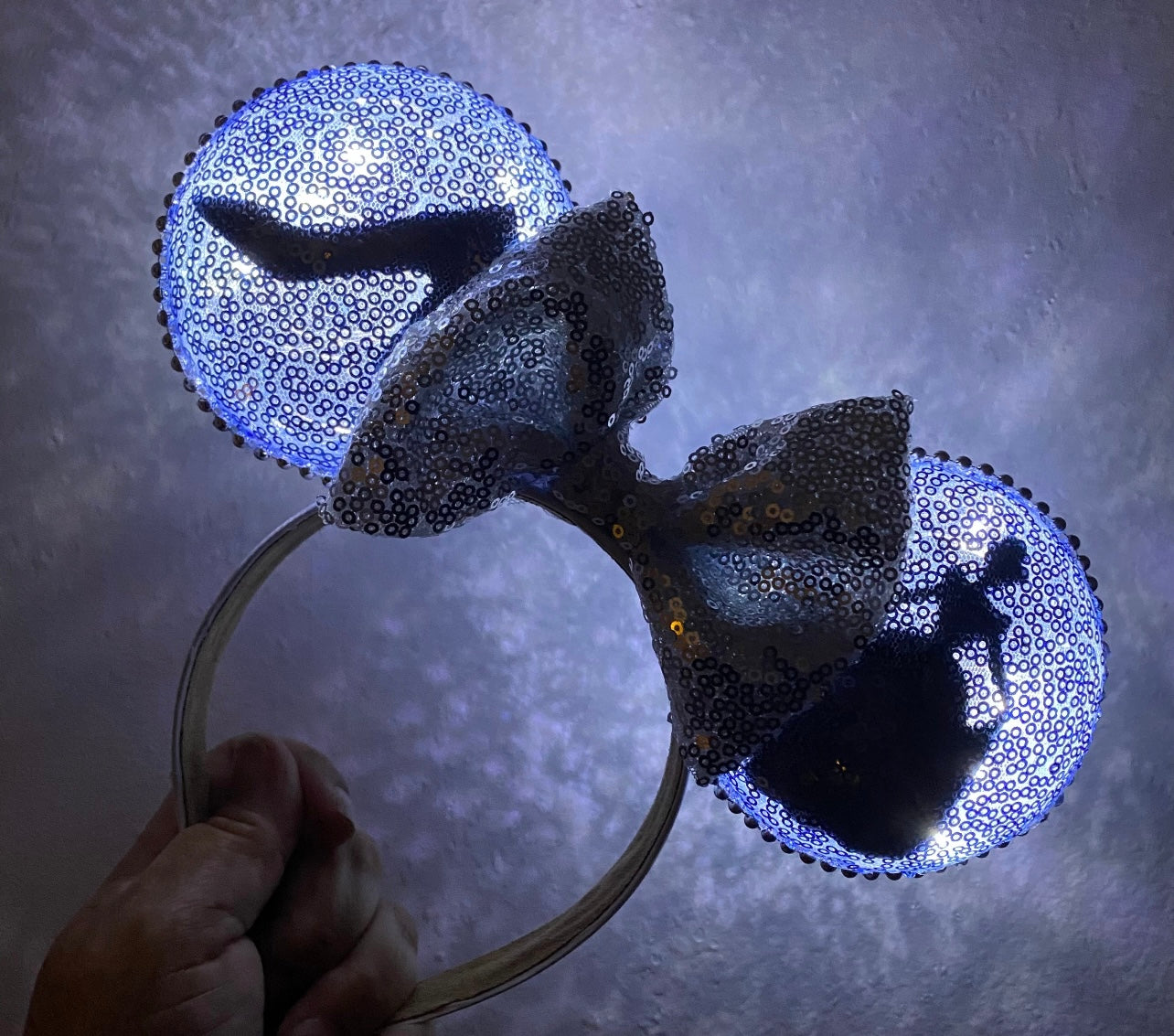 Blue Princess Light Up Headband