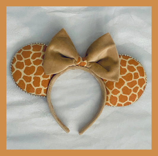 Giraffe Print Headband