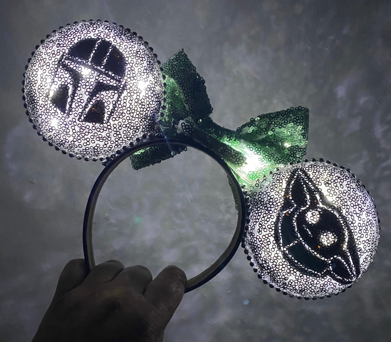 Galaxy Bounty Hunter Light Up Headband