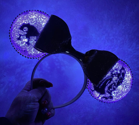 Lost Princess Inspired Purple Light Up Headband